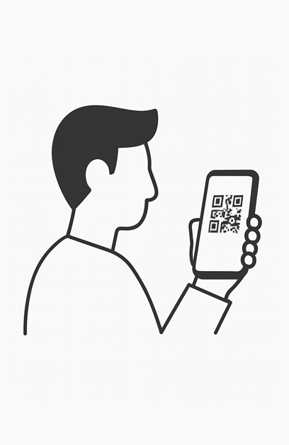 QR Bookmark